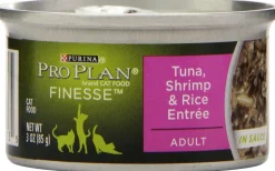 Purina Pro Plan Savor Adult Tuna, Shrimp & Rice in Sauce Entree Canned Cat Food