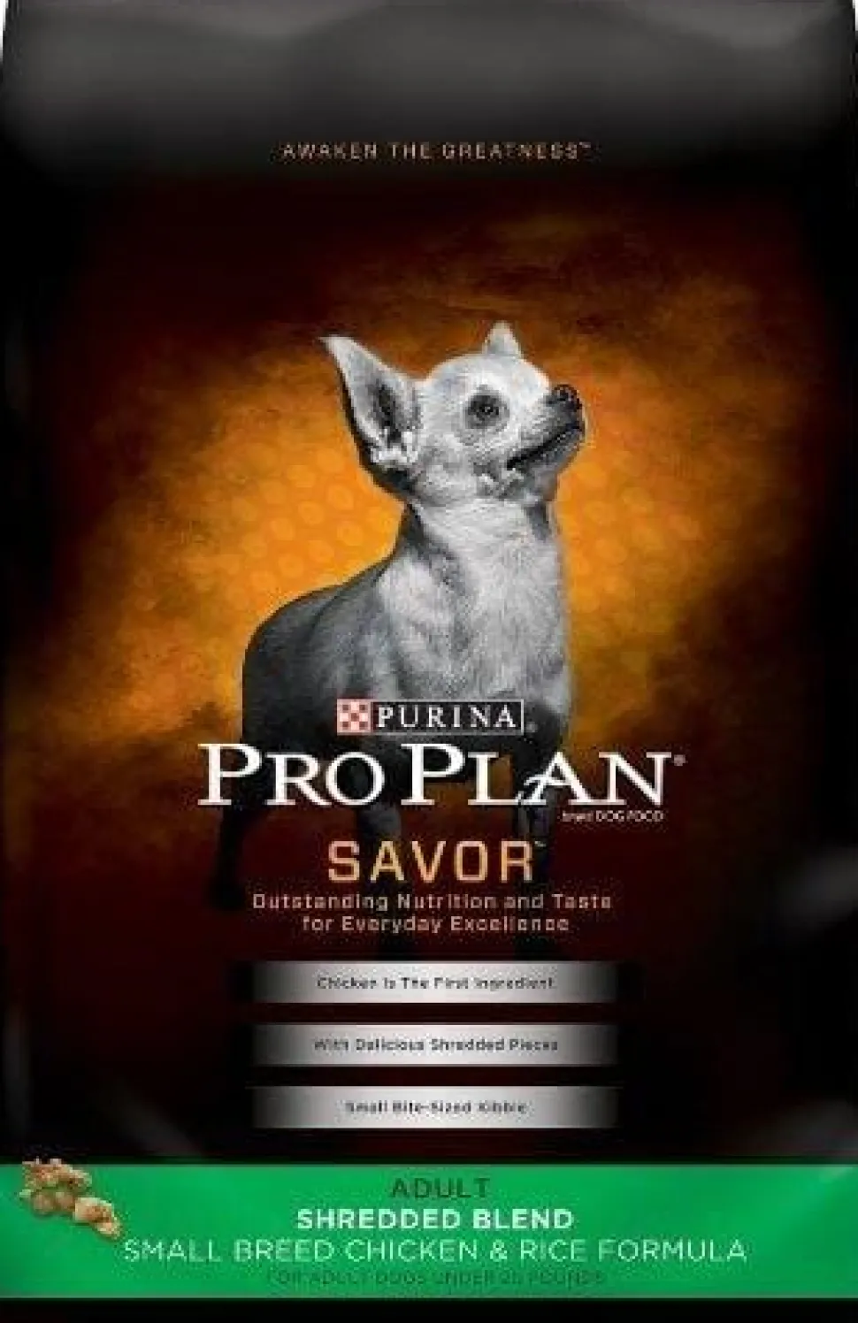 Purina Pro Plan Savor Adult Shredded Blend Small Breed Chicken & Rice Formula Dry Dog Food