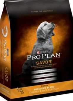 Purina Pro Plan Savor Shredded Chicken & Rice Formula Puppy Dry Dog Food