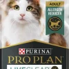 Purina Pro Plan Sensitive Skin and Stomach with Probiotics Turkey and Oatmeal Dry Cat Food - 3.2 Lbs - Case of 6