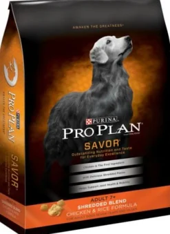 Purina Pro Plan Shredded Blend Chicken & Rice Formula With Probiotics Senior Dry Dog Food