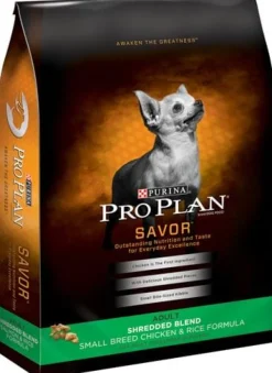 Purina Pro Plan Shredded Blend Chicken & Rice Formula With Probiotics Weight Control Small Breed Dry Dog Food