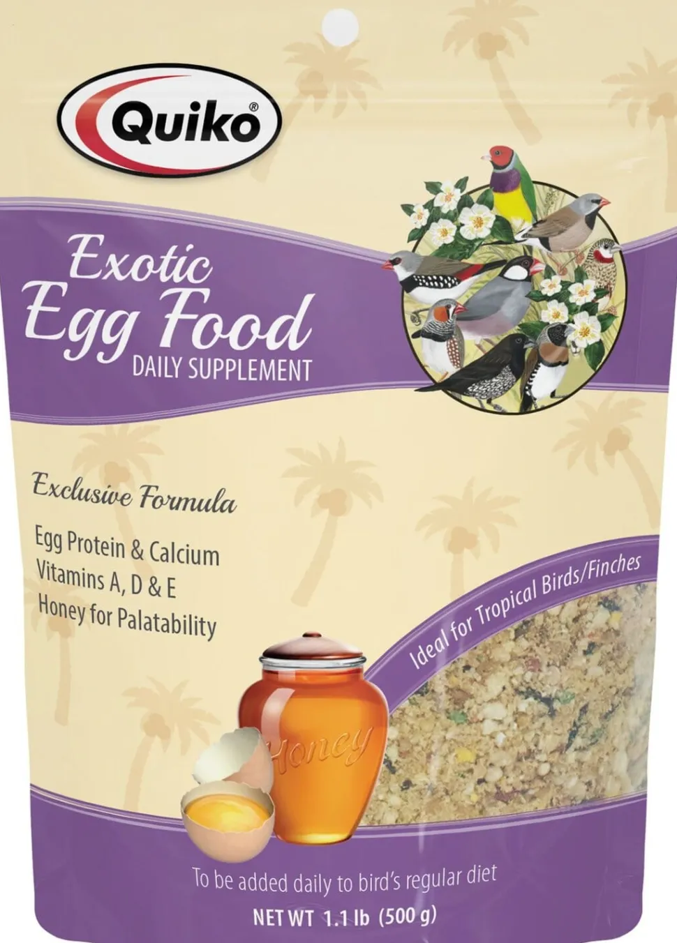 Quiko Exotic Egg Food Supplement - 1.1 lb