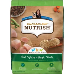 Rachael Ray Nutrish Chicken and Vegetables Recipe Premium Dry Dog Food - 14 Lbs
