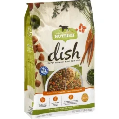 Rachael Ray Nutrish Dish Chicken and Brown Rice Recipe with Veggies and Fruits Dry Cat Food - 3.75 Lbs