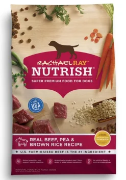 Rachael Ray Nutrish Natural Beef, Pea, & Brown Rice Recipe Dry Dog Food