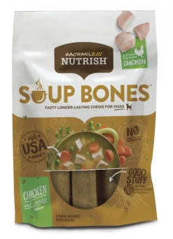 Rachael Ray Nutrish Soup Bones Chicken & Veggies Recipe Dog Treats