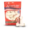 Rawhide Express Premium Knot Bone Natural Dog Chews - 4-5" Inches