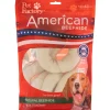 Rawhide Express Small Donut Shaped Natural Dog Chew - Small - 3-4" Inches - 25 Pieces