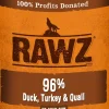 Rawz 96% Duck, Turkey & Quail Pate Canned Dog Food - 12.5 oz - Case of 12