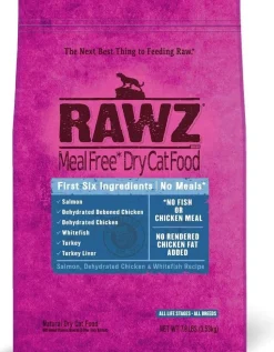 Rawz Meal-Free Salmon, Chicken & Whitefish Dry Cat Food - 7.8 lb Bag