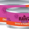Rawz Shredded Chicken & Pumpkin Canned Cat Food - 3 oz - Case of 18