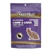 Real Meat Company Grain-Free Lamb and Liver Cat Jerky Treats - 3 Oz