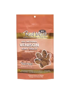 Real Meat Company Grain-Free Venison Dog Jerky Treats