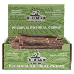 Red Barn Barky Bark Oven Roasted Beef Jerky Dog Treats - Medium - 100 Count