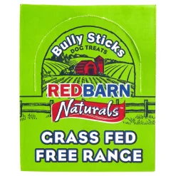 Red Barn Bully Stick Braided Natural Dog Chews - Mini - 75 Count
