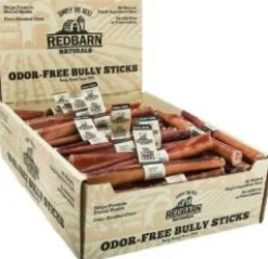 Red Barn Bully Stick Odor Free Natural Dog Chews - 7 Inches - 35 Count