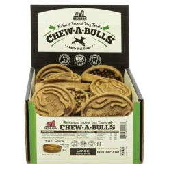 Red Barn Chew-A-Bulls Chip Shaped Dental Dog Treats