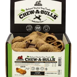 Red Barn Chew-A-Bulls Shoe Shaped Dental Dog Treats