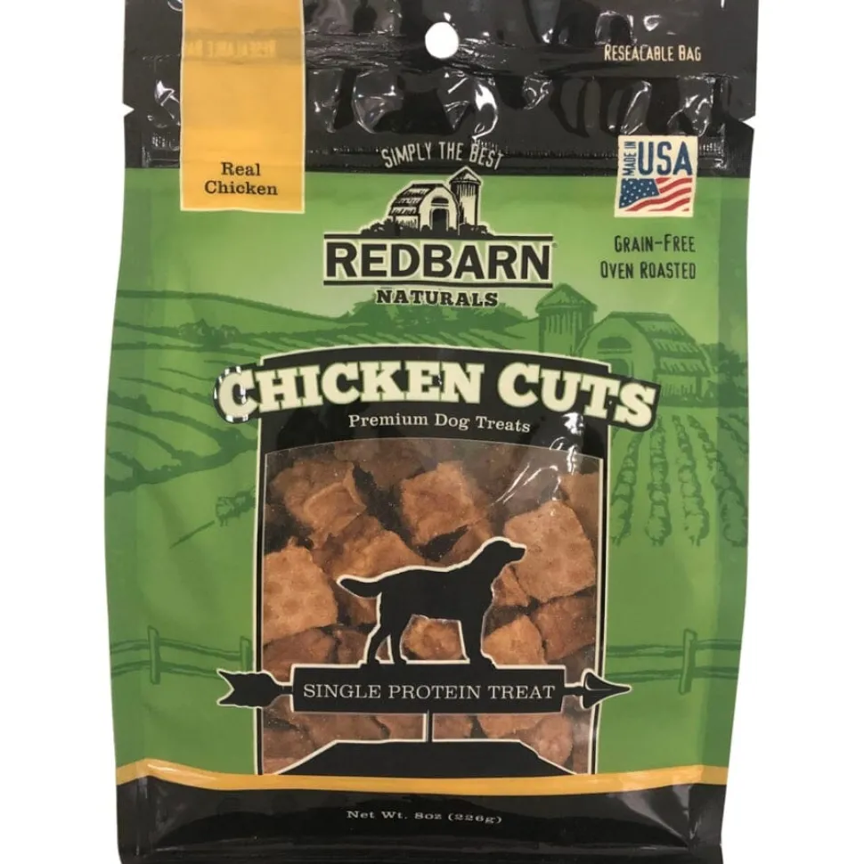 Red Barn Dog Chunky Meat Cuts Chicken Dehydrated Dog Treats - 8 Oz