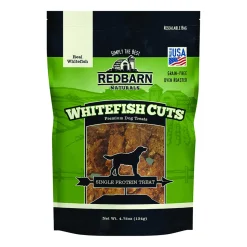 Red Barn Dog Cuts Grain-Free Whitefish Dehydrated Dog Treats - 4.75 Oz