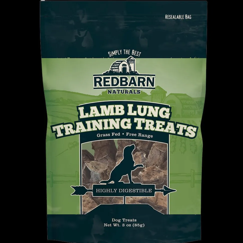 Red Barn Dog Grain-Free Lamb Lung Training Treats - 3 Oz