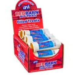 Red Barn Filled Bones Peanut Butter Natural Dog Chews - Large - 15 Count