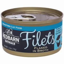 Red Barn Fillet Tuna Turkey Canned Cat Food - 2.8 Oz - Case of 12