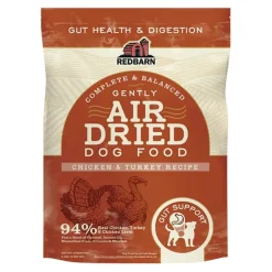 Red Barn Grain-Free Gut Health Chicken and Turkey Recipe Gently Air-Dried Dog Food