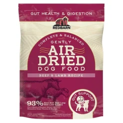 Red Barn Grain-Free Gut Health Beef and Lamb Recipe Gently Air-Dried Dog Food