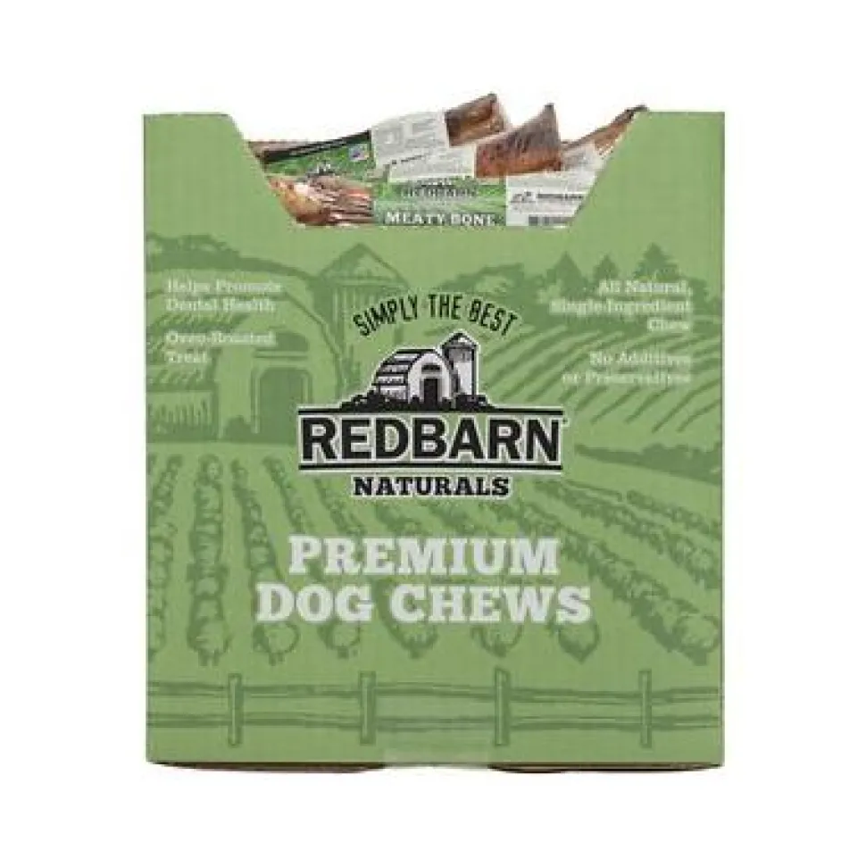 Red Barn Meaty Bones Natural Dog Chews - Extra Large - 9 Inches - 20 Count