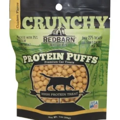 Red Barn Protein Puffs Chicken Crunchy Cat Treats - 1 Oz