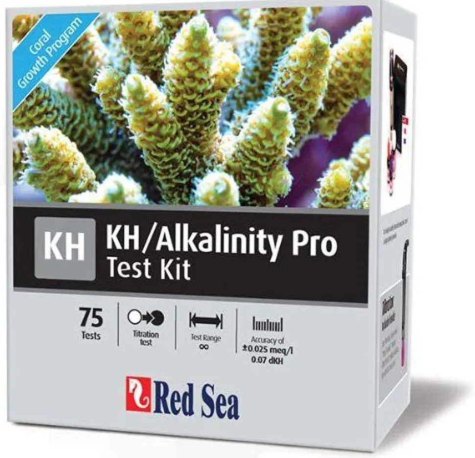 Red Sea KH/Alkalinity Pro Test Kit - 75 Tests