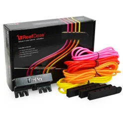 Red Sea ReefDose Deluxe 4-Color Tube Kit - Yellow/Red