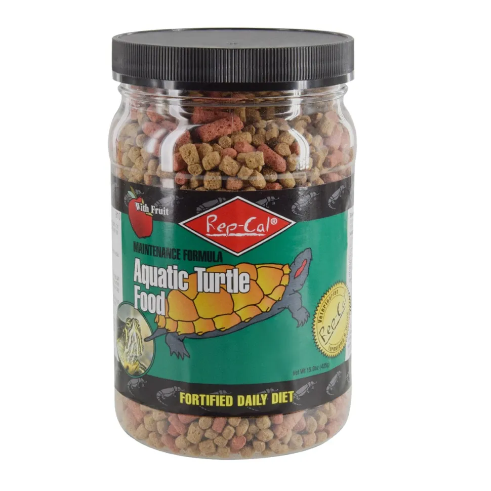 Rep-Cal Aquatic Turtle Food - 15 oz
