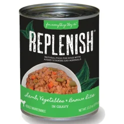 Replenish Canned Dog Food - Lamb and Vegetable - 13.2 Oz - Case of 12