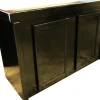 R&J Enterprises Birch Series Cabinet Aquarium Stand - Black - L:48" X W:18" X H:30" Inches