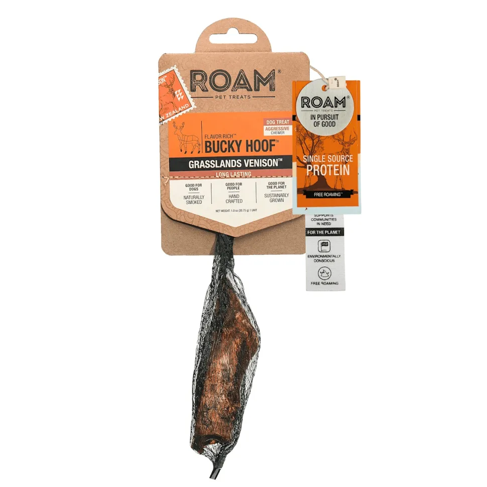 Roam Bucky Hoof Dog Natural Chews - 1 pc