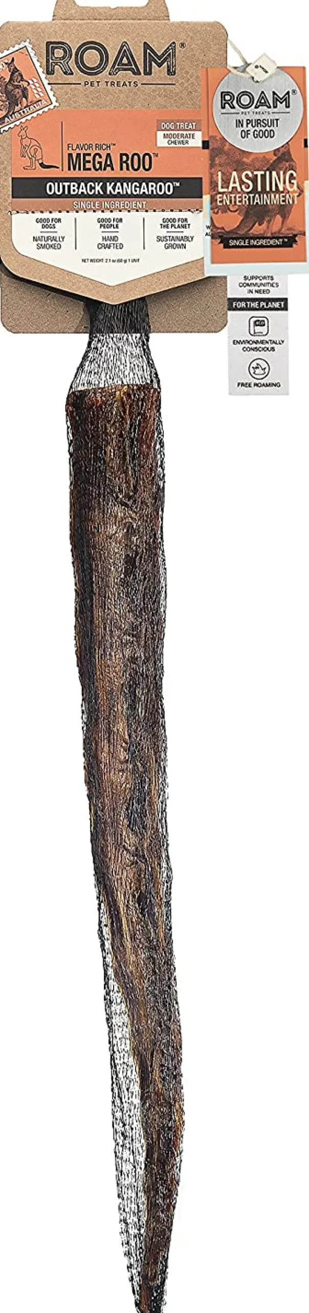 Roam Mega Roo (Tail) Dog Natural Chews - 1 pc