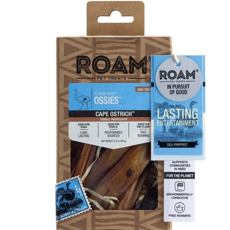 Roam Ossies Tendons Dog Natural Chews - 3 oz Box