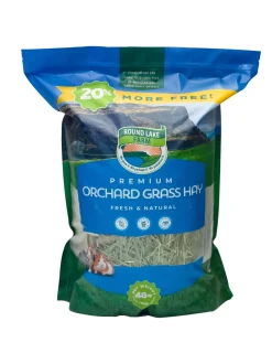 Round Lake Farms Premium Orchard Grass Hay for Small Animals