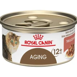 Royal Canin Aging 12+ Senior Thin Slices in Gravy Canned Cat Food