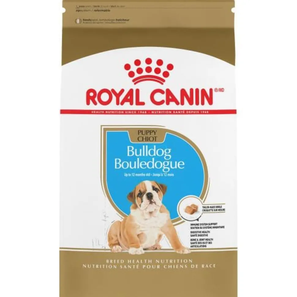 Royal Canin Breed Health Nutrition Bulldog Puppy Dry Dog Food