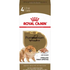 Royal Canin Breed Health Nutrition Pomeranian Adult Loaf in Sauce Canned Dog Food