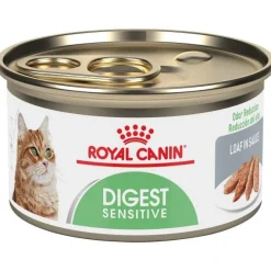 Royal Canin Feline Health Nutrition Digest Sensitive Loaf in Sauce Canned Cat Food