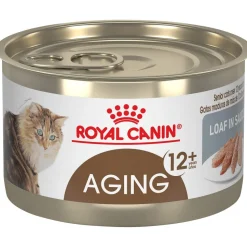 Royal Canin Feline Health Nutrition Aging 12 Loaf In Sauce Canned Cat Food
