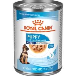 Royal Canin Size Health Nutrition Thin Slices in Gravy Large-Breed Puppy Wet Dog Food - 13 Oz - Case of 6