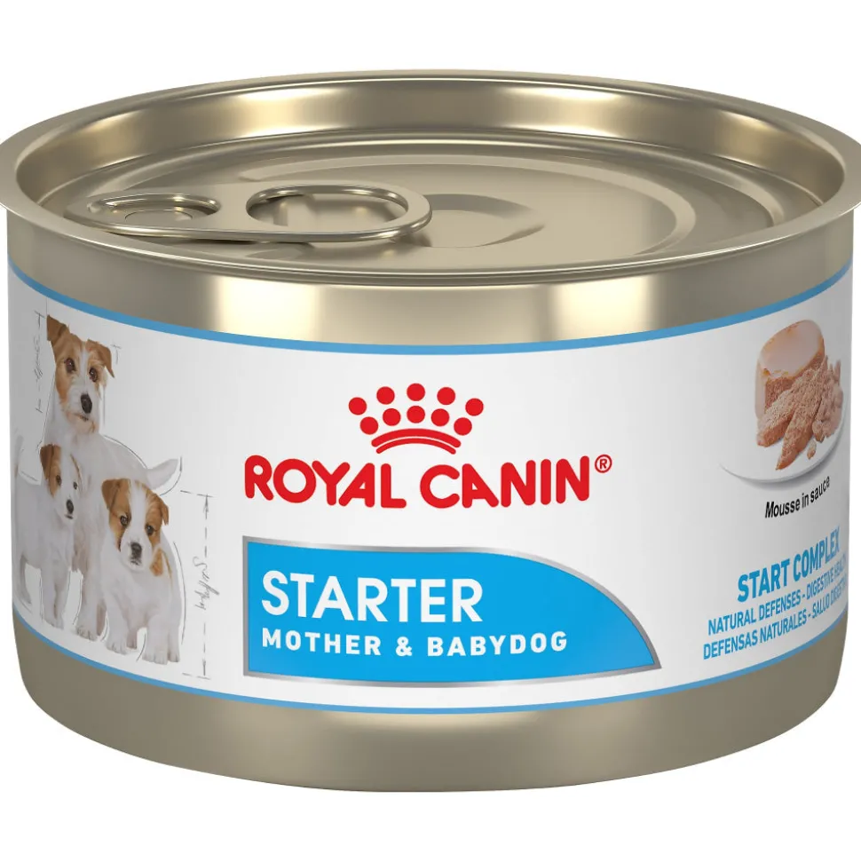 Royal Canin Size Health Nutrition Starter Mother & Babydog Mousse In Sauce Canned Dog Food
