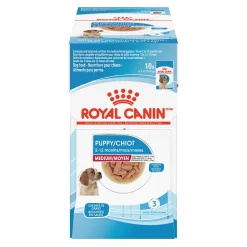 Royal Canin Size Health Nutrition Chunks in Gravy Medium-Breed Puppy Wet Dog Food Pouch - 4.9 Oz - Case of 10