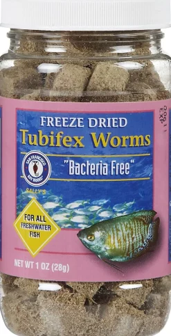 San Francisco Bay Brand Freeze Dried Tubifex Worms - 1 oz